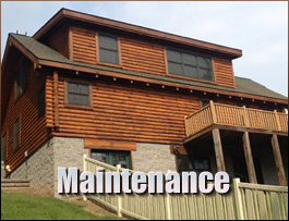  Westfield Center, Ohio Log Home Maintenance